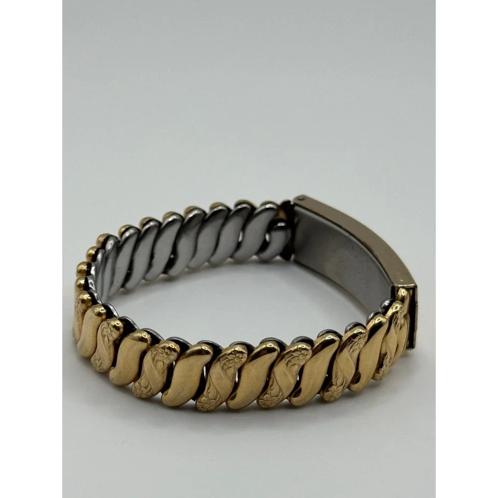 Vintage Carmen The D.F.B.Co. Gold Filled Sweetheart ID Expansion Bracelet
